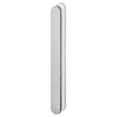 Shell for glass sliding door JNF IN.16.556.A - Brushed stainless steel