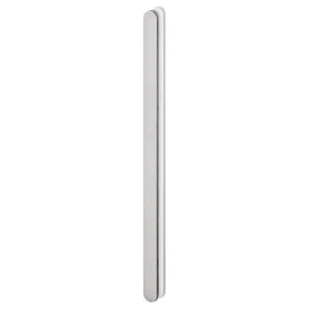 Shell for glass sliding door JNF IN.16.557.A - Brushed stainless steel