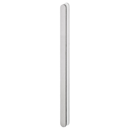 Shell for glass sliding door JNF IN.16.557.A - Brushed stainless steel