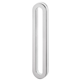 Shell for glass sliding door JNF IN.16.563.A - Brushed stainless steel