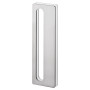 Shell for glass sliding door JNF IN.16.565.A - Brushed stainless steel
