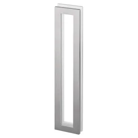 Shell for glass sliding door JNF IN.16.559.A - Brushed stainless steel