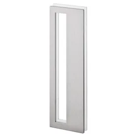 Shell for glass sliding door JNF IN.16.561.A - Brushed stainless steel
