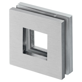 Shell for glass sliding door JNF IN.16.529 - Brushed stainless steel