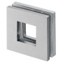 Shell for glass sliding door JNF IN.16.529 - Brushed stainless steel
