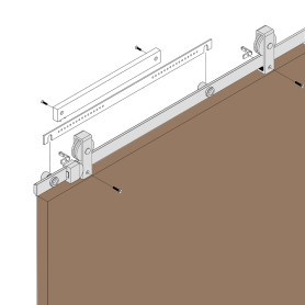 Soft closing and opening for JNF sliding door fittings