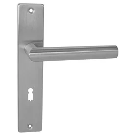 Türgriff MPK FAVORIT - SH - Geschliffen edelstahl (BB - Schlüsselloch)