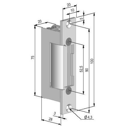 Elektrický otvárač BeFo Klasik 511 5-12V
