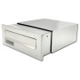 Fence-mounted mailbox X-FEST JAKUB 2 inox