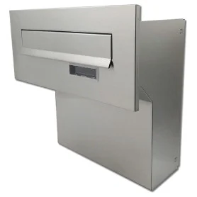 Mauerdurchwurf Briefkasten X-FEST JAKUB 4 inox