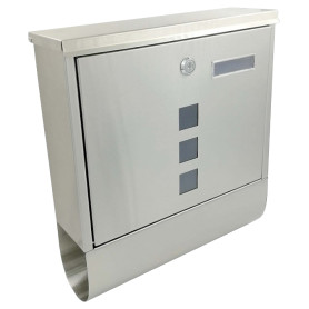 Skrzynka pocztowa X-FEST MELVIN nierdzewna