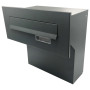 Fence-mounted mailbox X-FEST JAKUB 4 Anthracite