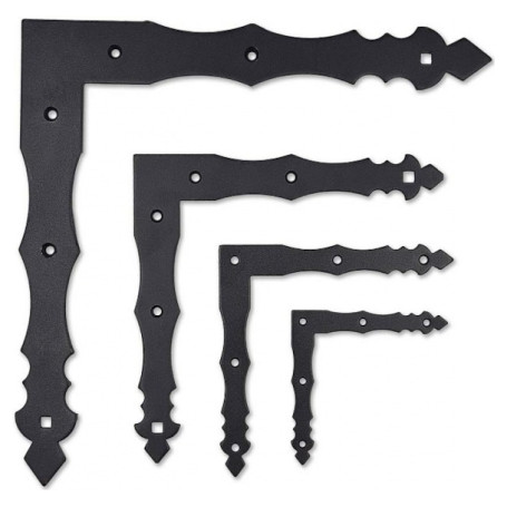 Decorative corner for doors/furniture