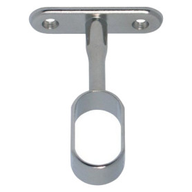 Support for closet rod (top mounting)