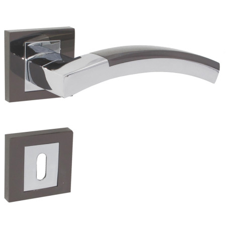 Handle LIENBACHER VECTOR - OC / BC - Polished chrome / Black chrome