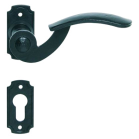 Türgriff LIENBACHER TILLY - R 310/358 - Schmiedeeisen schwarz