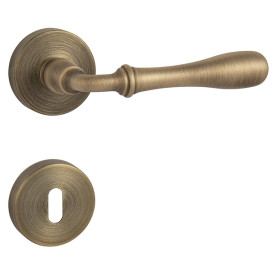 Kilincs CARINA 2 - R - Bronz súrolt