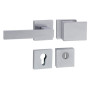 Biztonsági kilincs TUPAI CUBO/SQUARE - HR 3230/2275 - Matt króm