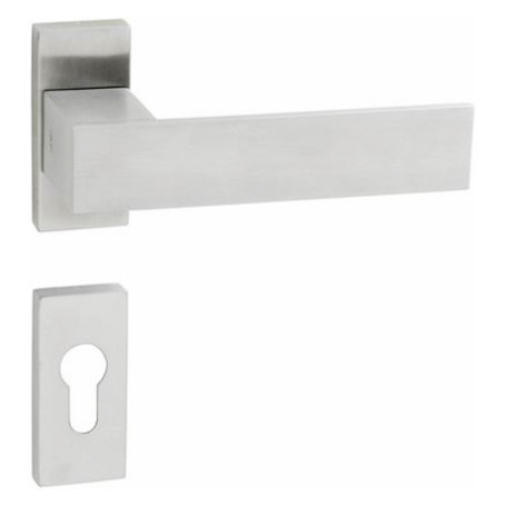 Handle JNF SQUARE - UR - Brushed stainless steel