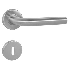 Door handle MP MONA - R - Brushed stainless steel