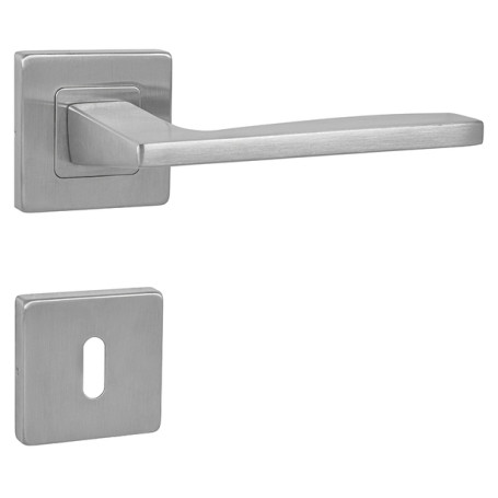 Door handle MP MODERNA - HR - Brushed stainless steel