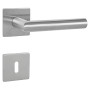 Door handle MP FAVORIT - HR 3SM - Brushed stainless steel