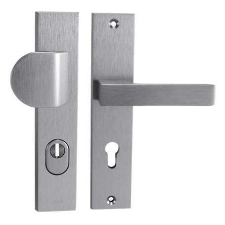 Biztonsági kilincs AXA OMEGA2 - INOX elox
