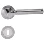 Handle MARENA - R 3SM - BN / LN - Brushed stainless steel / Polished stainless steel