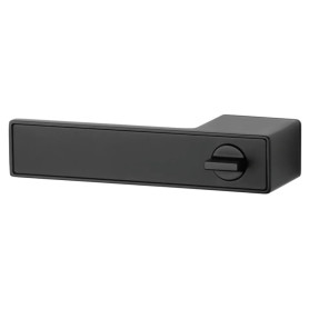 Door handle APRILE HEDERA - RT WC - Black matt