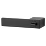 Door handle APRILE HEDERA - RT WC - Black matt