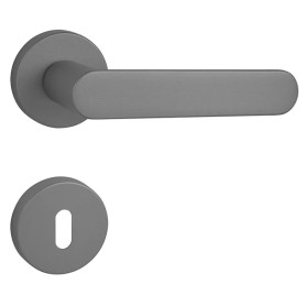 Kilincs ROUND - R - Antracit matt