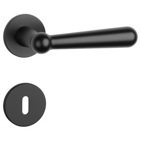 Türgriff APRILE ROSEMARY - R 7S - Schwarz matt