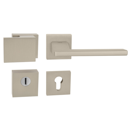 Biztonsági kilincs TUPAI CUBO/JUNIOR - HR 3230/4140 - Gyöngy nikkel