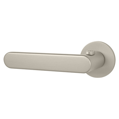 Klamka TUPAI ROUND - R 7S 3957 (z zamkiem) - Nikiel matowy