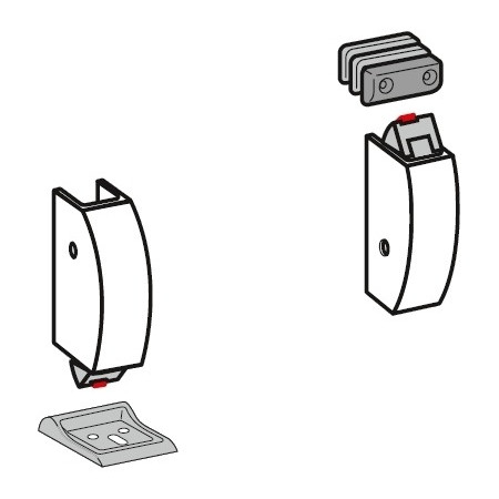 DORMA PHX 03 F - Top and bottom lock combination