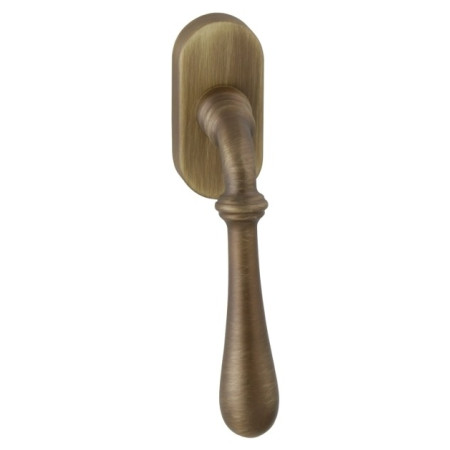 Kľučka na eurookno DK - CARINA 2 - R - Bronz česaný