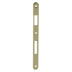 Gegenplatte AGB F18 - Messing glänzend