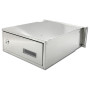 Fence-mounted mailbox X-FEST JAKUB 2 inox