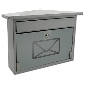 Briefkasten X-FEST ROBIN - Silber