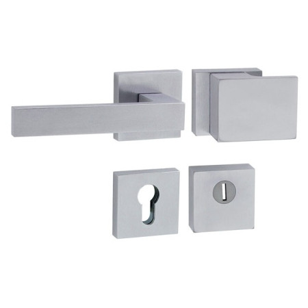 Klamka bezpieczeństwa TUPAI CUBO/SQUARE - HR 3230/2275 - Chrom szczotkowany