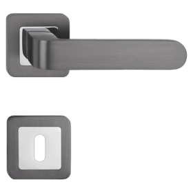Handle METAL-BUD RIO - HR - OC / G - Polished chrome / graphite