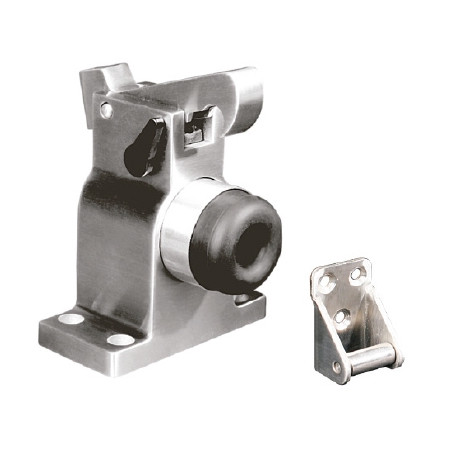 Industrial door stoper with internal spring and hook JNF IN.13.010