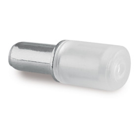 Glass shelf support
