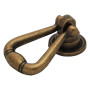 Furniture handle ACHILES - Patina on brass