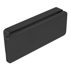 Gegenplatte (Glas) für Schloss UNIQUE R8 - Schwarz matt