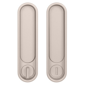 Shell for sliding door PAMAR WC 2647Z - Nickel pearl
