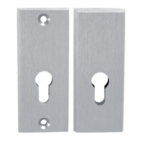 Additional safety rosette AXA LINIA ATLAS2 - Silver matt)