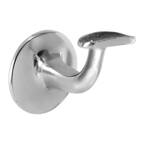 Handrail Bracket PT109 - Polished chrome