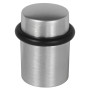 Door stopper roller - Brushed chrome