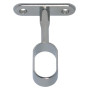 Support for closet rod (top mounting)